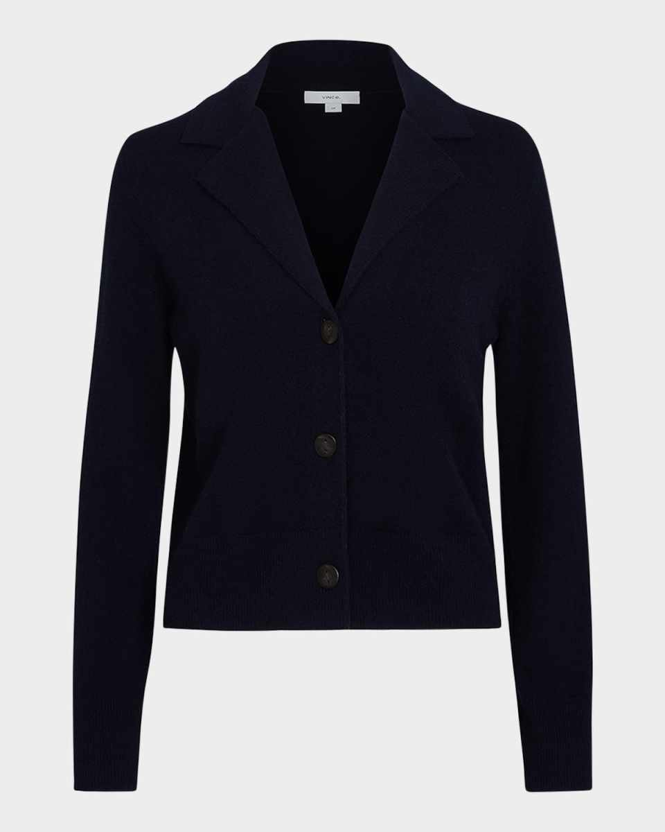 Lapel Button Cardigan